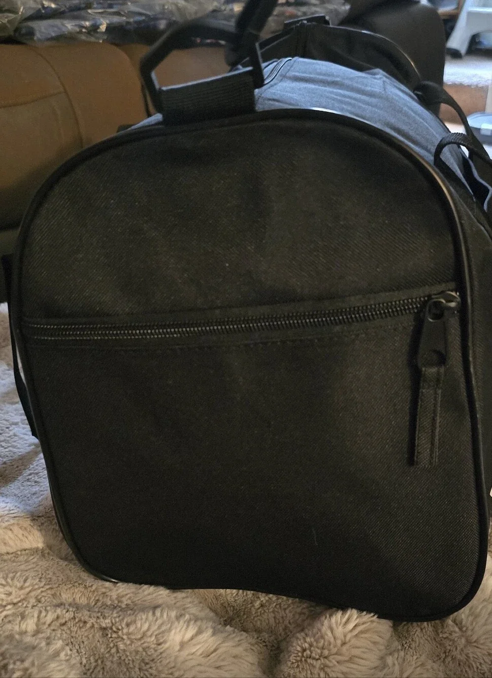 NASA Big black Duffle Bag – Men's Travel & Gym Bag
